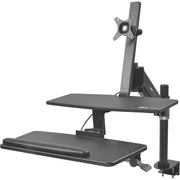 Tripp Lite series WorkWise Single-Monitor Sit-Stand Desk Clamp Workstation - WWSS1327CP