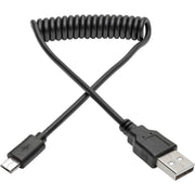 U050-006-COIL_Tripp Lite series USB 2.0 Hi-Speed A to Micro-B Coiled Cable (M/M), 3 ft