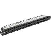 Tripp Lite by Eaton N052-048-1U 48-Port 1U Rack-Mount High-Density 110-Type Patch Panel