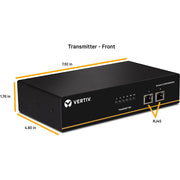 Vertiv Avocent LV 5020 High-Performance 4K HD KVM Extender Kit with Receiver & Transmitter - LV5020P-001