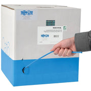 Tripp Lite series Cat6 Gigabit Bulk Stranded 24AWG CMR PVC Cable, Blue, 1000 ft - N220-01K-BL