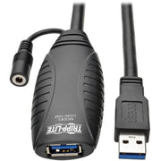 U330-15M_Tripp Lite by Eaton USB 3.0 SuperSpeed Active Extension Repeater Cable (USB-A M/F), 15 m (49 ft.)