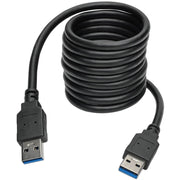 Tripp Lite series USB 3.0 SuperSpeed A/A Cable (M/M), Black, 6 ft - U320-006-BK