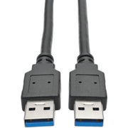 Tripp Lite series USB 3.0 SuperSpeed A/A Cable (M/M), Black, 6 ft