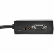 Tripp Lite series 2-Port HDMI to VGA + Audio Adapter / Splitter, 1920 x 1080 (1080p), TAA - P131-06N-2VA-U