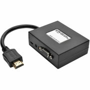 P131-06N-2VA-U_Tripp Lite series 2-Port HDMI to VGA + Audio Adapter / Splitter, 1920 x 1080 (1080p), TAA