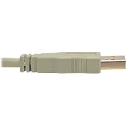 Tripp Lite by Eaton USB 2.0 Hi-Speed Extension Cable (M/F), Beige, 6 ft - U024-006-BE