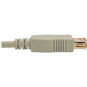 Tripp Lite by Eaton USB 2.0 Hi-Speed Extension Cable (M/F), Beige, 6 ft - U024-006-BE