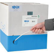 Tripp Lite by Eaton Cat6 Gigabit Bulk Stranded 24AWG CMR PVC Cable, White, 1000 ft - N220-01K-WH