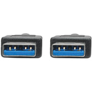 Tripp Lite series USB 3.0 SuperSpeed A/A Cable (M/M), Black, 3 ft - U320-003-BK