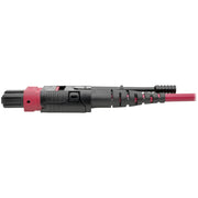 Tripp Lite by Eaton N845-01M-8L-MG MTP/MPO to 8xLC Fan-Out Patch Cable, Magenta, 1 m - N845-01M-8L-MG