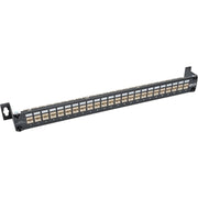 N254-024-SH-6AD_Tripp Lite N254-024-SH-6AD 24-Port 1U Rack-Mount STP Shielded Cat6a Feedthrough Patch Panel