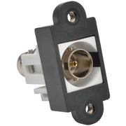 Tripp Lite by Eaton BNC All-in-One Keystone/Panel Mount Coupler (F/F), 75 Ohms - A230-001-KP