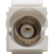 Tripp Lite by Eaton BNC All-in-One Keystone/Panel Mount Coupler (F/F), 75 Ohms - A230-001-KP