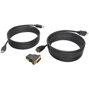 Tripp Lite by Eaton HDMI/DVI/USB KVM Cable Kit, 10 ft.