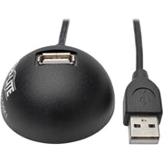 Tripp Lite by Eaton 1-Port USB 2.0 Hi-Speed Desktop Extension Cable (M/F), 5 ft