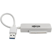 Tripp Lite by Eaton U338-06N-SATA-W USB 3.0 SuperSpeed to SATA III Adapter Cable, White - U338-06N-SATA-W