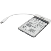 Tripp Lite by Eaton U438-06N-G2-W USB 3.1 Gen 2 to SATA III Adapter Cable, White - U438-06N-G2-W