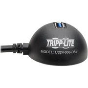 Tripp Lite by Eaton 1-Port USB 3.0 SuperSpeed Desktop Extension Cable (M/F), 6 ft - U324-006-DSK1