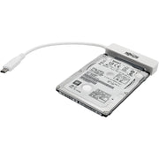Tripp Lite by Eaton U438-06N-G1-W USB 3.1 Gen 1 to SATA III Adapter Cable, White - U438-06N-G1-W