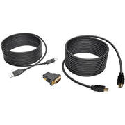 Tripp Lite by Eaton HDMI/DVI/USB KVM Cable Kit, 15 ft.