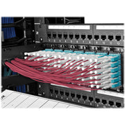 Tripp Lite by Eaton N845-03M-8L-MG MTP/MPO to 8xLC Fan-Out Patch Cable, Magenta, 3 m - N845-03M-8L-MG