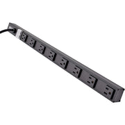 PS2408B_Tripp Lite by Eaton 8-Outlet Vertical Power Strip, 120V, 15A, 15-ft. Cord, 5-15P, 24 in