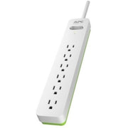 APC by Schneider Electric Essential SurgeArrest PE66W, 6 Outlets, 6 Foot Cord, 120V, White - PE66W