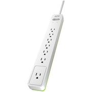 APC by Schneider Electric Essential SurgeArrest PE76W, 7 Outlets, 6 Foot Cord, 120V, White - PE76W