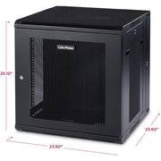 CyberPower Swing-out Wall Mount Enclosure - CR12U51001