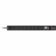 APC by Schneider Electric Rack PDU, Switched, 1U, 15A, 100/120V, (8)5-15