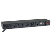 APC by Schneider Electric Rack PDU, Metered, 1U, 15A, 100/120V, (8) 5-15 - AP7800B