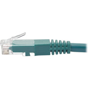 Tripp Lite by Eaton Cat6 Gigabit Molded Patch Cable (RJ45 M/M), Green, 2 ft - N200-002-GN