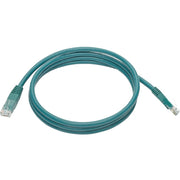 Tripp Lite by Eaton Cat6 Gigabit Molded Patch Cable (RJ45 M/M), Green, 5 ft - N200-005-GN
