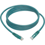 Tripp Lite by Eaton Cat6 Gigabit Molded Patch Cable (RJ45 M/M), Green, 7 ft - N200-007-GN