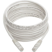 Tripp Lite by Eaton Cat6 Gigabit Molded Patch Cable (RJ45 M/M), White, 15 ft - N200-015-WH