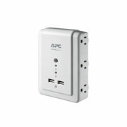 P6WU2_APC by Schneider Electric Essential SurgeArrest 6 Outlet Wall Mount With USB, 120V