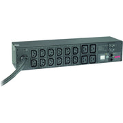 APC by Schneider Electric Rack PDU, Metered, 2U, 32A, 230V, (12) C13 & (4) C19 - AP7822B