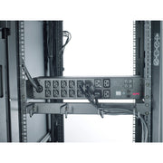 APC by Schneider Electric Rack PDU, Metered, 2U, 32A, 230V, (12) C13 & (4) C19 - AP7822B