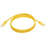 Tripp Lite by Eaton Cat6 Gigabit Molded Patch Cable (RJ45 M/M), Yellow, 5 ft - N200-005-YW