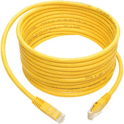 Tripp Lite by Eaton Cat6 Gigabit Molded Patch Cable (RJ45 M/M), Yellow, 15 ft - N200-015-YW