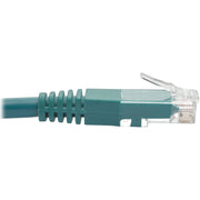 Tripp Lite by Eaton Cat6 Gigabit Molded Patch Cable (RJ45 M/M), Green, 25 ft - N200-025-GN