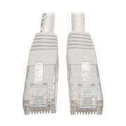 N200-025-WH_Tripp Lite by Eaton Cat6 Gigabit Molded Patch Cable (RJ45 M/M), White, 25 ft