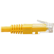 Tripp Lite by Eaton Cat6 Gigabit Molded Patch Cable (RJ45 M/M), Yellow, 25 ft - N200-025-YW