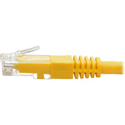 Tripp Lite by Eaton Cat6 Gigabit Molded Patch Cable (RJ45 M/M), Yellow, 25 ft - N200-025-YW