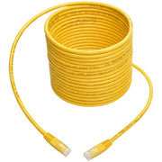 Tripp Lite by Eaton Cat6 Gigabit Molded Patch Cable (RJ45 M/M), Yellow, 25 ft - N200-025-YW