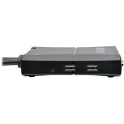 Tripp Lite by Eaton 2-Port USB/DVI Cable KVM Switch with Audio, Cables and USB Peripheral Sharing - B032-DUA2