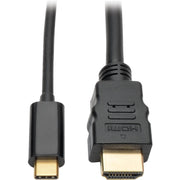 Tripp Lite by Eaton USB C to HDMI Adapter Cable (M/M), 3840 x 2160 (4K x 2K) @ 30 Hz, 3 ft