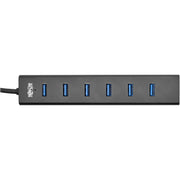 Tripp Lite by Eaton 7-Port Portable USB 3.0 SuperSpeed Mini Hub, Aluminum - U360-007-AL