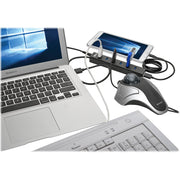 Tripp Lite by Eaton 7-Port Portable USB 3.0 SuperSpeed Mini Hub, Aluminum - U360-007-AL